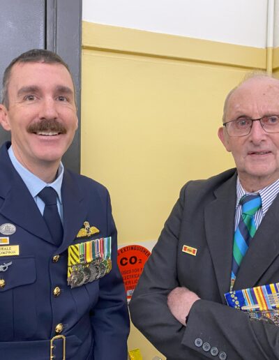 9SQN Reformation Commemoration - 16 Aug 2025 - AVM Mac Weller - WGCDR Neale Thompson