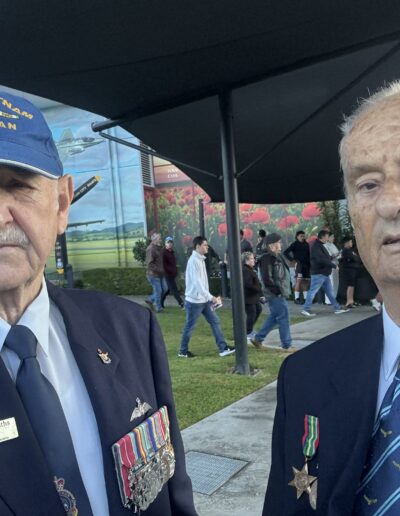 ANZAC Day 2026 John and Kevin